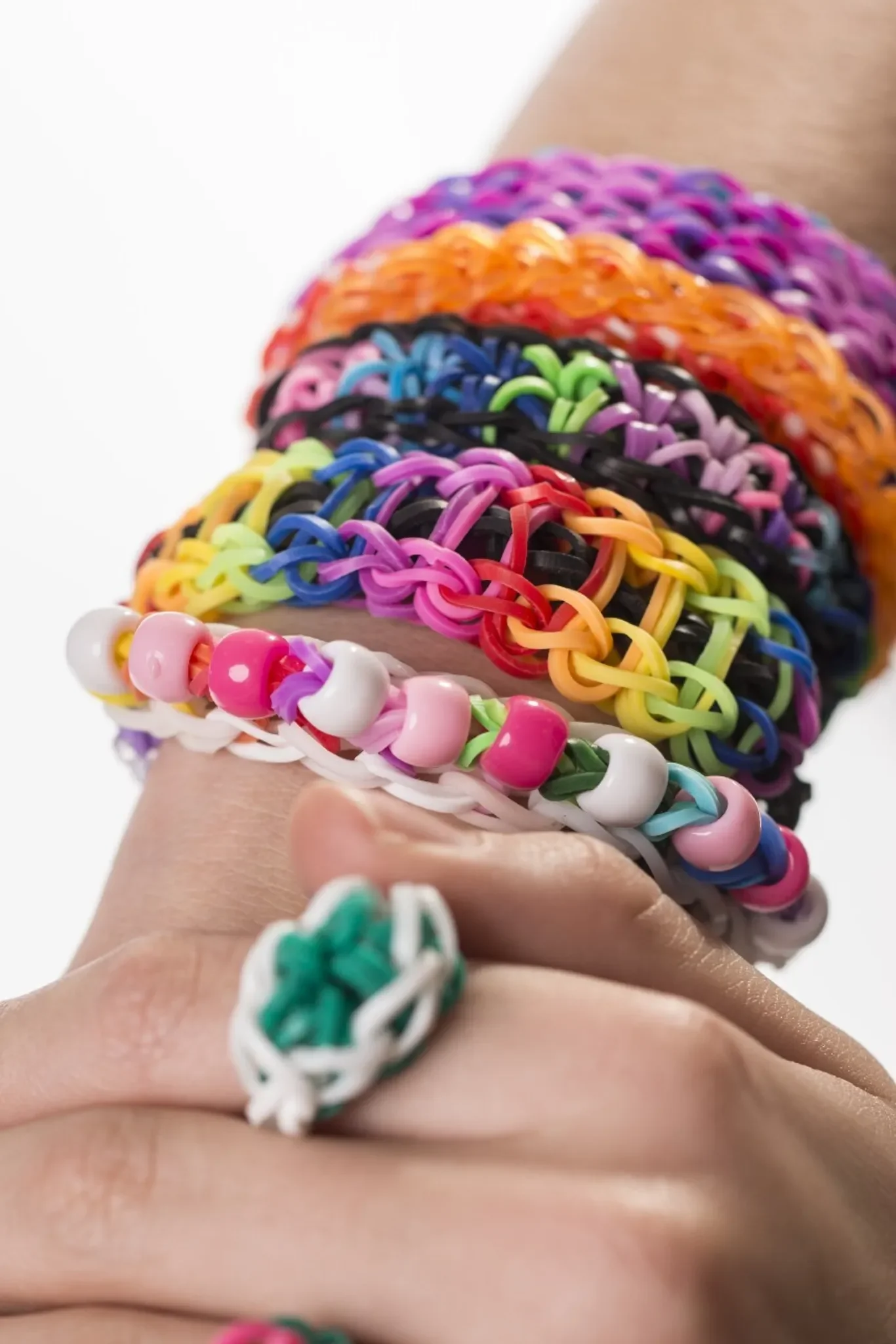 Loom Bands Starter Set XXL – 4.200 Gummibänder mit Webrahmen